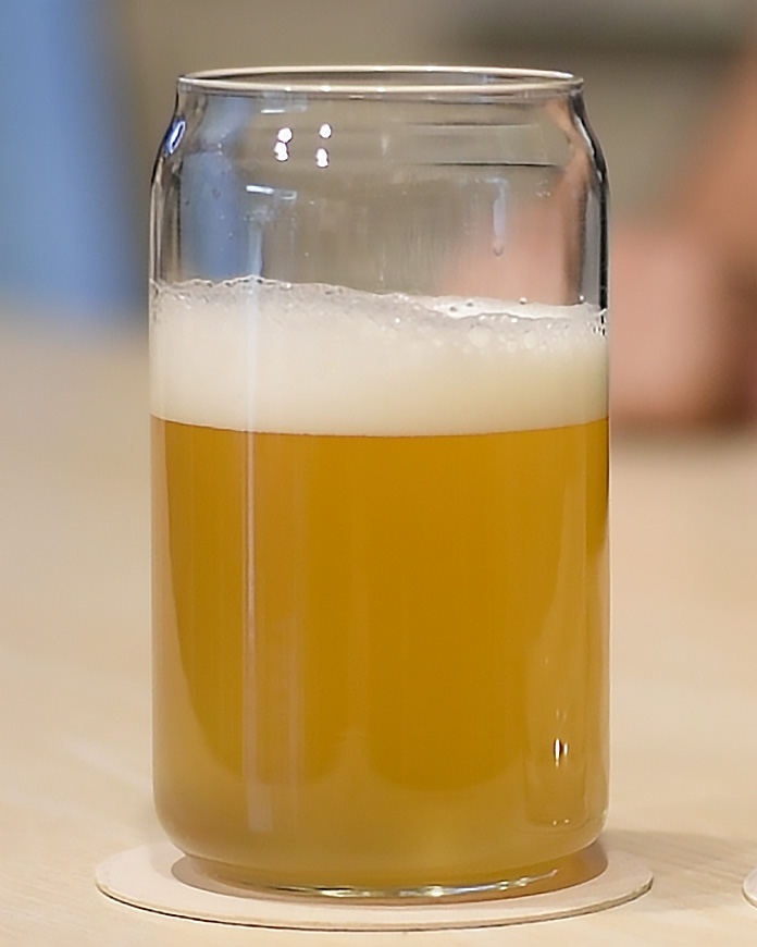 Champagne Ale beer in a glass