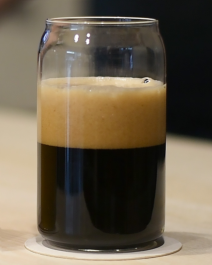 The Belgian Shepherd beer in a glass